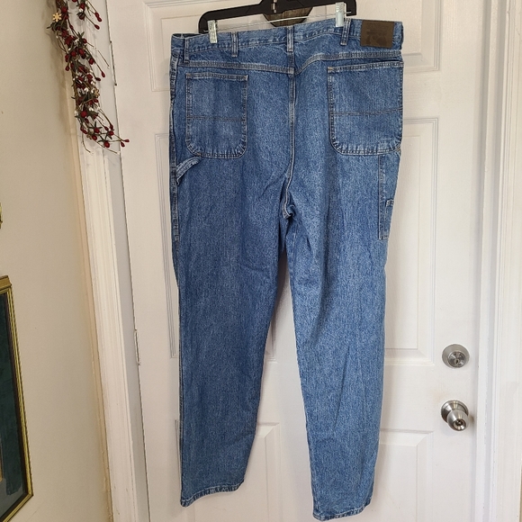 (873) Gander Mountain Men's Classic Relaxed Fit Straight leg Jeans, Size:44/32 - Picture 15 of 17